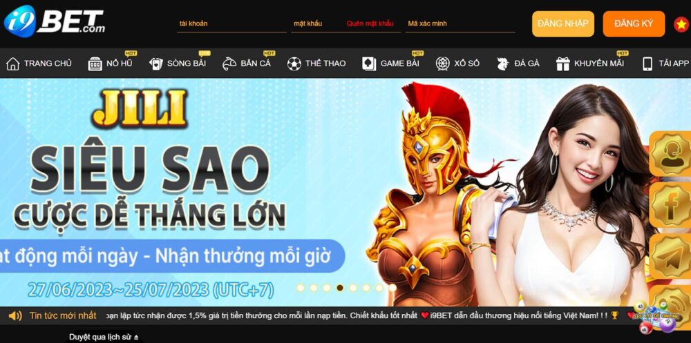 i9bet - Nhà cái lô đề được nhiều người đánh giá 5 sao