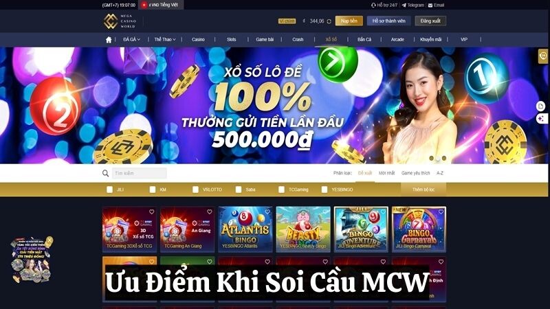 Ưu Điểm Khi Soi Cầu mcw